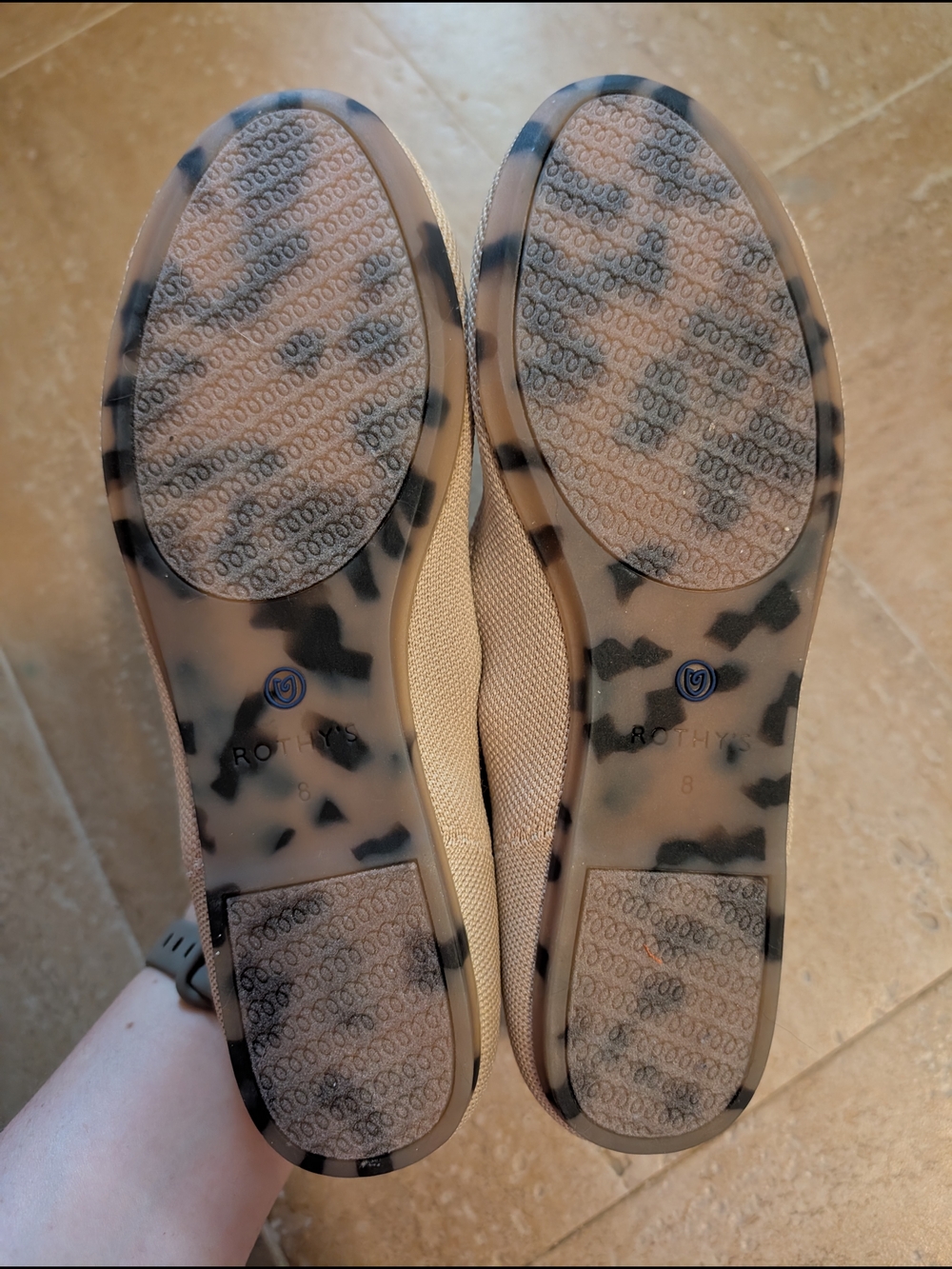 Rothy's Tan Ballet Flat - Picture 2 of 4